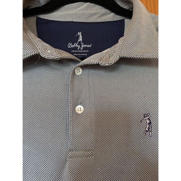Bobby Jones Performance Golf Polo Shirt Size XL Classic Grand Slam Masters *Note - Picture 1 of 12